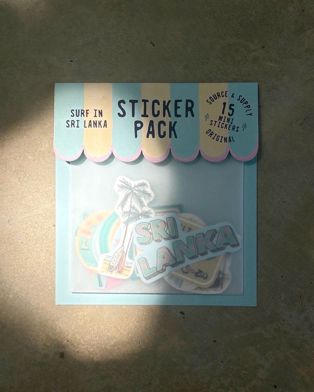 Sri Lanka Sticker Packs