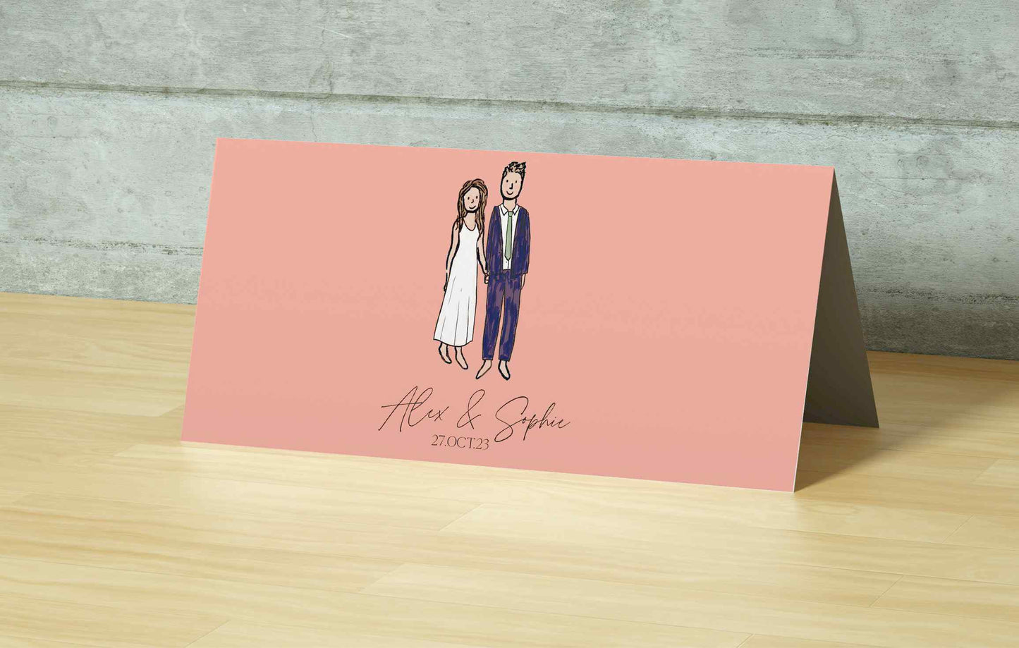 Custom Illustration Wedding Stationery Set