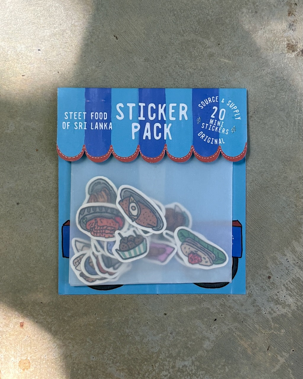 Sri Lanka Sticker Packs