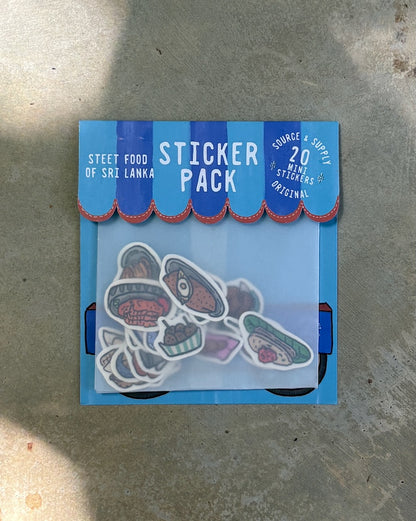 Sri Lanka Sticker Packs